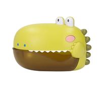 HUSHUI Macchina Automatica per Soffiare per il Bagnetto, Macchina per Automatica con Musica per il Bagnetto Divertente, per i Bambini, Dimensioni 8,27x5,91 Pollici (Verde)