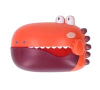 HUSHUI Macchina Automatica per Soffiare per il Bagnetto, Macchina per Automatica con Musica per il Bagnetto Divertente, per i Bambini, Dimensioni 8,27x5,91 Pollici (Arancia)