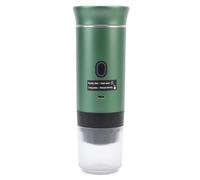 HUSHUI Macchina per caffè a Capsule Portatile Macchina per caffè Macinato Completamente Automatica Compatta Ed Efficiente per Viaggi e Uso Esterno 120ML (Verde)