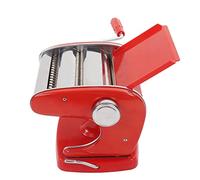 HUSHUI Macchina per la Pasta Pressa per Noodle Durevole in Acciaio Inossidabile per la Domestica Cottura Manuale Facile (Ventosa 2 Coltelli)