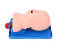 HUSHUI Manichino per L'intubazione Neonatale, Manichino per la Gestione delle Vie Aeree Pediatriche con Lingua, Laringe e Trachea Realistiche, per Scuole, Formazione Infermieristica