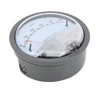 HUSHUI Manometro Differenziale Ad Alta Precisione per Elettronica e Bioingegneria con Materiale in Alluminio NPT da 1/8 Pollici