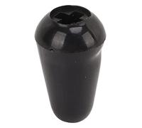 HUSHUI Manopole a Levetta Durevoli con Punta per Interruttore per Chitarra Elettrica da 50 Pezzi per la Manutenzione della Chitarra Elettrica Facile Installazione Materiale Plastico (Nera)