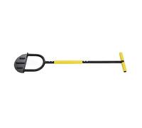 HUSHUI Manuale Lawn Edger Cordless with T Grip Half Moon Saw Dente Step Trimmer 37.4in per Manutenzione Dell'erba sul Marciapiede