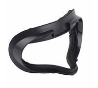 HUSHUI Maschera per Occhi VR Comoda Staffa di Ricambio Resistente Al Sudore per 2 Spugna in Silicone Nera 1 unità