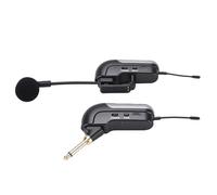 HUSHUI Microfono per Fisarmonica Wireless UHF Design Audio HD per Spettacoli Dal Portata di 30 M e Durata della Batteria di 6 Ore Design del Microfono per Strumenti