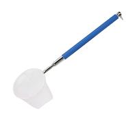 HUSHUI Mini Asta Regolabile per Rete da Pesca per Gamberetti Acquario, Facile da Usare e Trasportare, in Acciaio Inossidabile da 20-57,5 Cm, Ideale per la Raccolta di Pesci e Insetti (Schermo rotante)