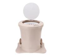 HUSHUI Mini Essiccatore Portatile Ad Alta capacità a Risparmio Energetico per Dormitorio e Viaggio con Cestino Rimovibile (Albicocca)