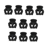 HUSHUI Mini Fermagli per Capelli, Forcine Piccole Fermagli per Capelli in ABS Leggero Antiscivolo per Donne e Ragazze, con Impugnatura Comoda per Trecce Chignon Coda di Cavallo
