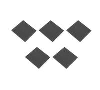 HUSHUI Mini Pannelli Solari da 1 W 5 Pezzi in Silicio Monocristallino Ad Alta Efficienza per Progetti Fai da Te Esperimenti Scientifici Scolastici 55 Mm
