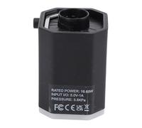 HUSHUI Mini Pompa D'aria Portatile, Leggero, Gonfiatore, Sgonfiatore, per Campeggio, Spiaggia e Viaggi, 1600 MAh Ricaricabile