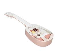 HUSHUI Mini Strumento per Chitarra Ukulele Giocattolo per Bambini per L'educazione Musicale Antica, Regalo per Bambini, 36 X 11,5 Cm, Plastica Resistente (Stile 1)