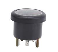 HUSHUI Misuratore della Temperatura Dell'acqua da 52 Mm, Termometro Elettromagnetico Ad Alta Precisione per Letture Accurate in Gruppi Elettrogeni e Veicoli Tecnici, Materiale Plastico (CC 12 V)