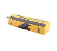 HUSHUI Modello da Tirare Indietro in Lega di Autobus Giocattolo in Scala 1:50 con Luce e Musica per il Regalo di Gioco dei Bambini (Giallo)
