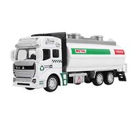 HUSHUI Modello di Carrello per Irrigazione in Scala 1:48 con Elevate Caratteristiche di Simulazione per Veicolo Giocattolo in Lega per Bambini - Funzione Pull-back, 7 X 20 X 5 Cm - Ottimo da (Verde)