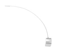 HUSHUI Modifica Dell'astina di Livello Dell'olio Motore Design CNC di Alta qualità per K20 Compact Red 1 unità (Argento)