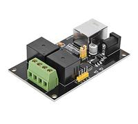 HUSHUI Modulo Controller Interruttore Remoto relè Ethernet, Controllo Bidirezionale 10A per Automazione Domestica Intelligente, Compatibile con Telefoni Cellulari e Computer