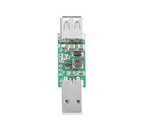 HUSHUI Modulo Convertitore Boost con Uscita Regolabile da USB a USB per Alimentatore Ad Alta Efficienza Ingresso 3V-6V Uscita 6V-15,5V