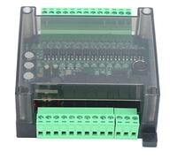 HUSHUI Modulo di Controllo Industriale Controller Programmabile per Scheda PLC con Cavo DVP per Applicazioni di Automazione Dimensioni 92 Mm (con Base Nessuno 485)