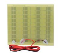 HUSHUI Modulo Pannello Solare da 6 W Pannello Solare Portatile Ad Alta Efficienza per Piccole Luci da Giardino del