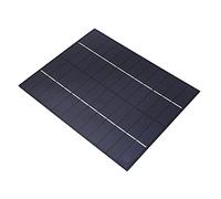HUSHUI Modulo Pannello Solare Portatile da 6,5 W per Ricarica Mobile, Design Compatto e Leggero per Auto e Uso Esterno, 12 V/5 V, Include Clip a Coccodrillo e Accendisigari