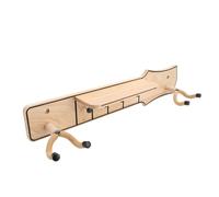 HUSHUI Montaggio della Parete di Chitarra con Supporto per Piattaforma per Alzata a Gancio Rotabile Porta Gancio di Chitarra Rack T127 per Basso Elettrico Acustico