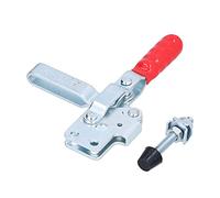 HUSHUI Morsetto a Ginocchiera Rapido, Strumento di Bloccaggio Verticale Durevole per Saldatura e Lavorazione del Legno, Design Ergonomico, Ferro/plastica, 1 unità