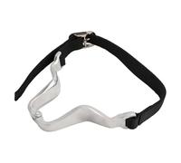 HUSHUI Morsetto per la Gola del Cavallo Strumento Durevole Multiuso per Correggere le Cattive Abitudini di Bavaglio per Tutte le Razze Design in Alluminio e Poliestere