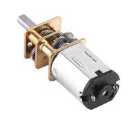 HUSHUI Motoriduttore DC 6V Motore con Riduzione della Coppia Elevata per Modello di Auto Giocattolo Diametro Esterno 12mm 10/15/20 Giri/min (6 V 10 giri/min)