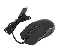 HUSHUI Mouse da Gioco Mouse Cablato USB 2.0 Dal Design Ergonomico con 4 DPI Regolabili per Giochi per PC e Uso in Ufficio (#1)