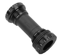 HUSHUI Movimento Centrale BB91 per Mountain Bike, Materiale Plastico in Nylon Resistente, Installazione Semplice, Adatto a Telaio da 68-73 Mm, 1 Pezzo (Nera)