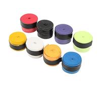 HUSHUI Nastro Antiscivolo per Racchetta da Tennis, 8 Pezzi, in Morbido Materiale PU Che Assorbe il Sudore, per Tennis, Badminton, Squash e Canne da pesca.
