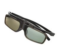 HUSHUI Occhiali 3D, Occhiali 3D con Otturatore Attivo DLP Link Ricaricabili con Elevata Trasmissione Luminosa 36, batteria a Lunga Durata 35 Ore, per Proiettori 96-144 Hz (WX60)