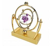 HUSHUI Orbita Celeste Pendolo a Movimento Perpetuo Arte Cinetica Decorativa per L'home Office Modello Spaziale 3D Unico