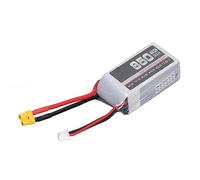 HUSHUI Pacco Batteria Lipo Ad Alta velocità da 850mAh 75C per Velivoli Multirotore con Spina XT30, Prestazioni Stabili, Polimeri di Litio, 1 unità (3S)
