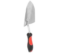 HUSHUI Pala da Giardino, Durevole Strumento di Scavo Cromato per Piantare e Trapiantare - Lunghezza 340 Mm - Ideale per Giardinieri