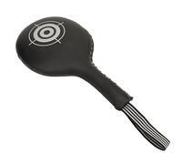 HUSHUI Paletta per Bersaglio da Boxe Resistente boxing Strikeing Pad per Allenamento di Arti Marziali Realizzato in PU EVA - 1 unità (Nera)