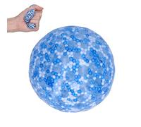 HUSHUI Palla Antistress Giocattolo da Spremere Morbido e Flessibile per Alleviare lo Stress e L'ansia per Bambini Sopra i 3 Anni, 1 unità (Blu)