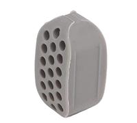 HUSHUI Palla per Esercizi per la Mascella per Dimagrire il Viso e Modellare la Mascella - Sollevamento del Mento e delle Guance per Palestra, Ufficio e Viaggi - Materiale in Silicone - 1 PC (Grigio)