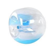 HUSHUI Palline Gonfiabili da 120 Cm per il Gioco Attivo Divertimento All'aperto in PVC Durevole per Adulti in Cortile e in Spiaggia 1 unità (Blu trasparente)