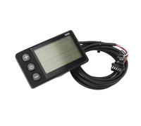 HUSHUI Pannello Display LCD da Ciclismo con Schermo Retroilluminato per Manubrio Elettrico da 22,2 Mm Materiale ABS