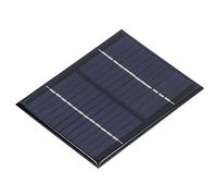 HUSHUI Pannello Solare Impermeabile da 1,5 W per Progetti Fai da Te e Dispositivi a Basso Consumo Modulo in Polisilicio da 12 V Leggero e Resistente