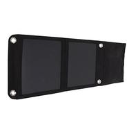 HUSHUI Pannello Solare Portatile Caricatore Pieghevole Altamente Efficiente da 12 W per attività All'aperto Design Leggero