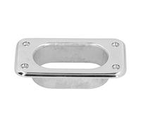 HUSHUI Passacavo Hawse in Acciaio Inossidabile Resistente Alla Corrosione per Accessori per Barche e Yacht Acciaio Inossidabile 316 Lucidato 6,0x3,2 Pollici