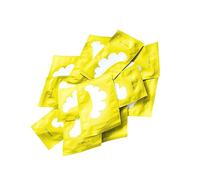 HUSHUI Patch per Extension Ciglia 50 Pezzi per Isolamento degli Occhi e Innesto con Cuscinetti in Tessuto Non Tessuto a Forma di Petalo, Perfetti per Tutte le Forme di Occhi (Oro)