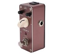 HUSHUI Pedale Effetto Chorus True Bypass Monoblocco in Metallo per Chitarra Elettrica con Indicatore LED Marrone 1 unità