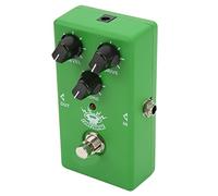 HUSHUI Pedale Effetto per Chitarra Suono Overdrive Analogico Compatto Verde per Musicisti Accessorio per Strumento Singolo True Bypass