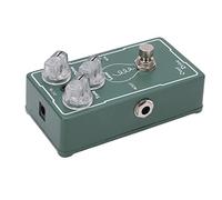 HUSHUI Pedale Overdrive Pedale Effetto Compatto Verde Metallo con Elevata affidabilità per Uso Professionale di Chitarristi