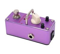 HUSHUI Pedale per Effetti di Distorsione Design Classico Durevole True Bypass per Chitarristi Elettrici Viola Migliora la qualità del Suono