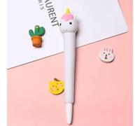 HUSHUI Penne Squishy Simpatico Sollievo da Decompressione Morbido per Materiale Scolastico, Penna a Inchiostro Gel Kawaii con Esperienza di Scrittura (#26)